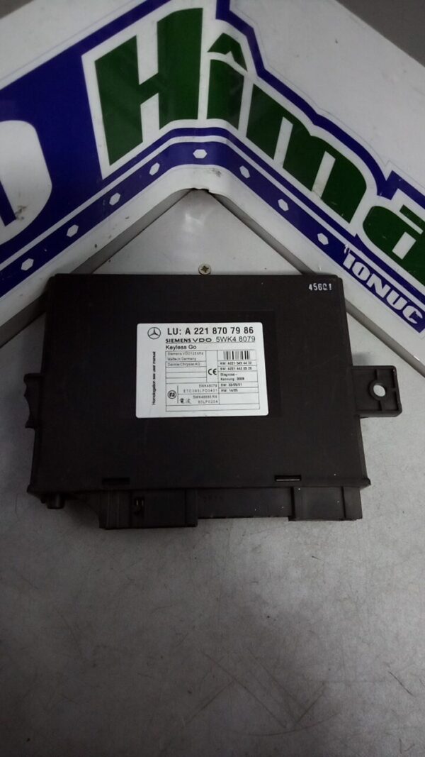 Modul keyless go MERCEDES S-Class W221 2005-2013