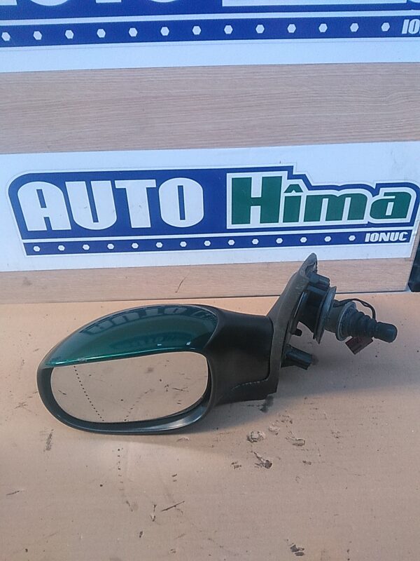 Oglinda retrovizoare stanga verde PEUGEOT 206 1998-2016
