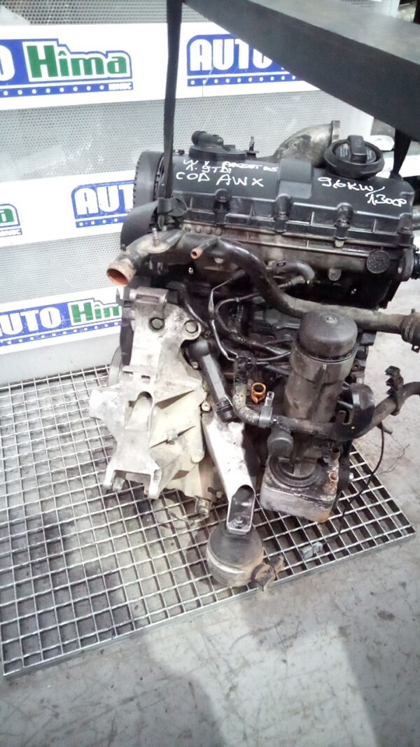 Motor VOLKSWAGEN PASSAT B5 SEDAN 2001-2005 1.9TDI 130CP COD MOTOR COD AWX