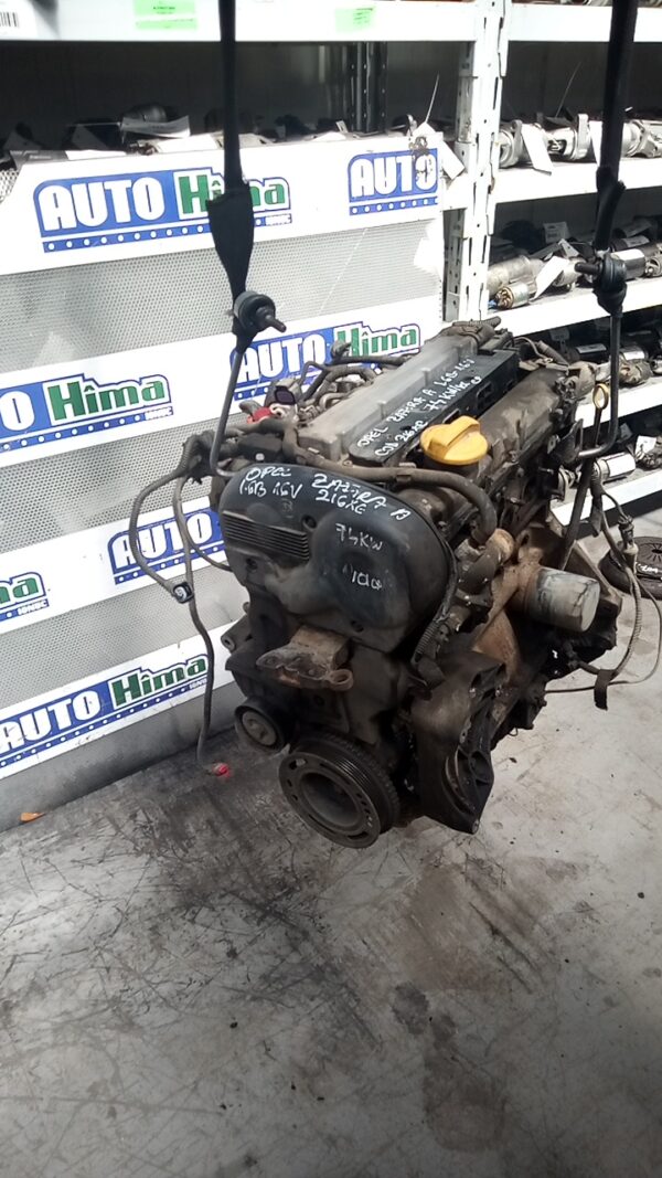 Motor OPEL Zafira A 1.6 B 16V 101 CP COD MOTOR Z16XE 1999-2005