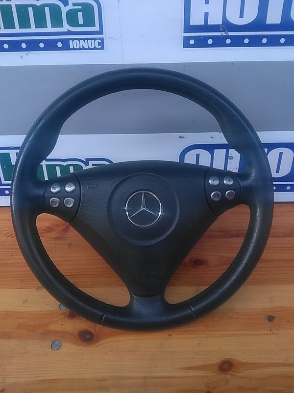 Volan in 3 spite cu airbag si comenzi MERCEDES C-Class W203 2000-2007