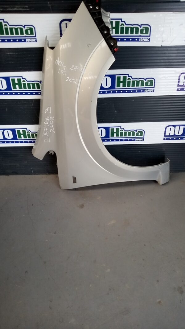 Aripa fata dreapta Argintie OPEL Zafira B 2005-2014