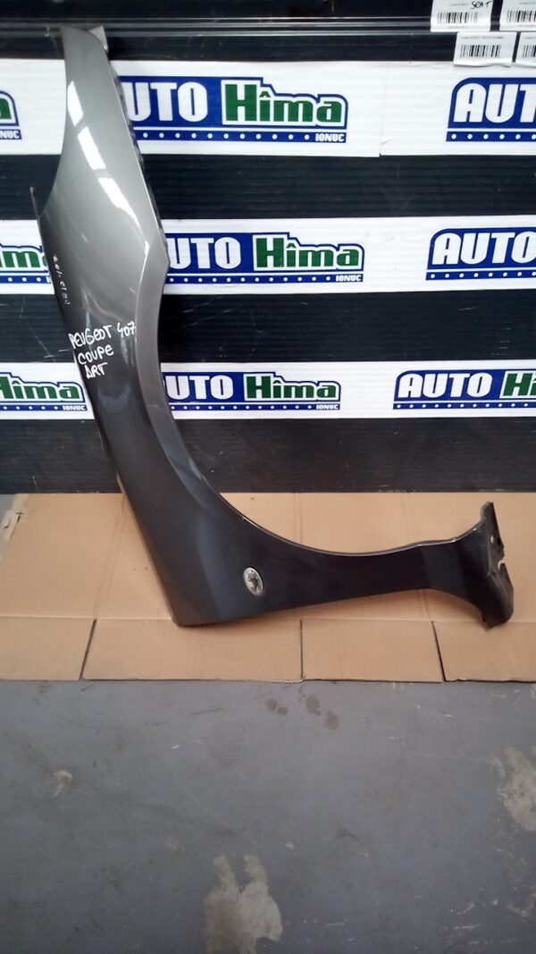 Aripa fata dreapta gri PEUGEOT 407 Coupe 2004-2018