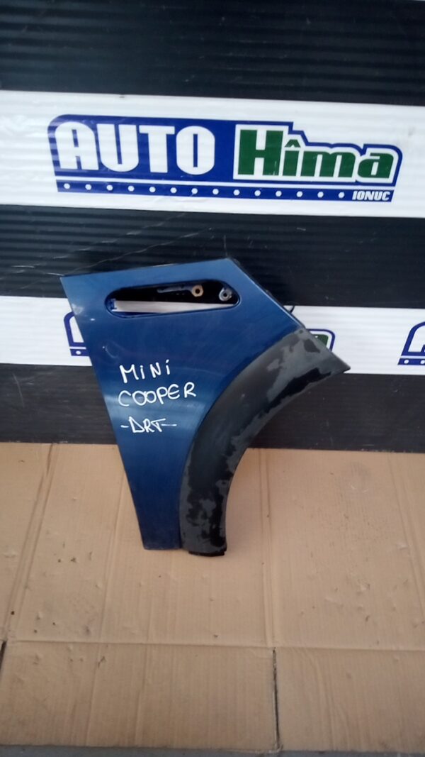Aripa fata dreapta albastra inchis MINI Cooper 2001-2015