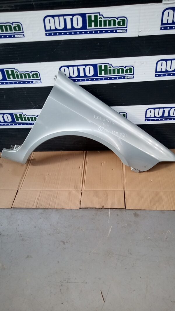 Aripa fata dreapta argintie RENAULT Laguna II 2001-2007