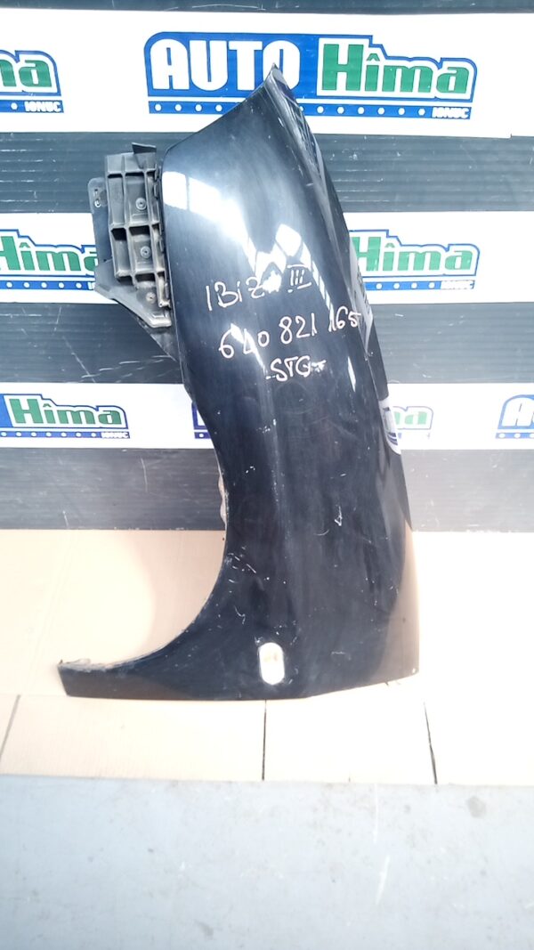Aripa fata stanga neagra SEAT Ibiza 6L 2002-2008