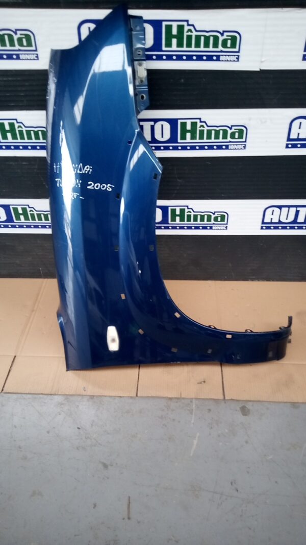 Aripa fata dreapta albastra HYUNDAI Tucson MK1 2004-2009