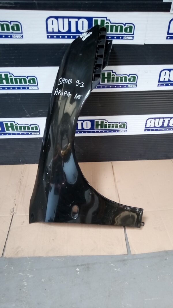 Aripa fata dreapta neagra SAAB 9-3 YS3F 2002-2014