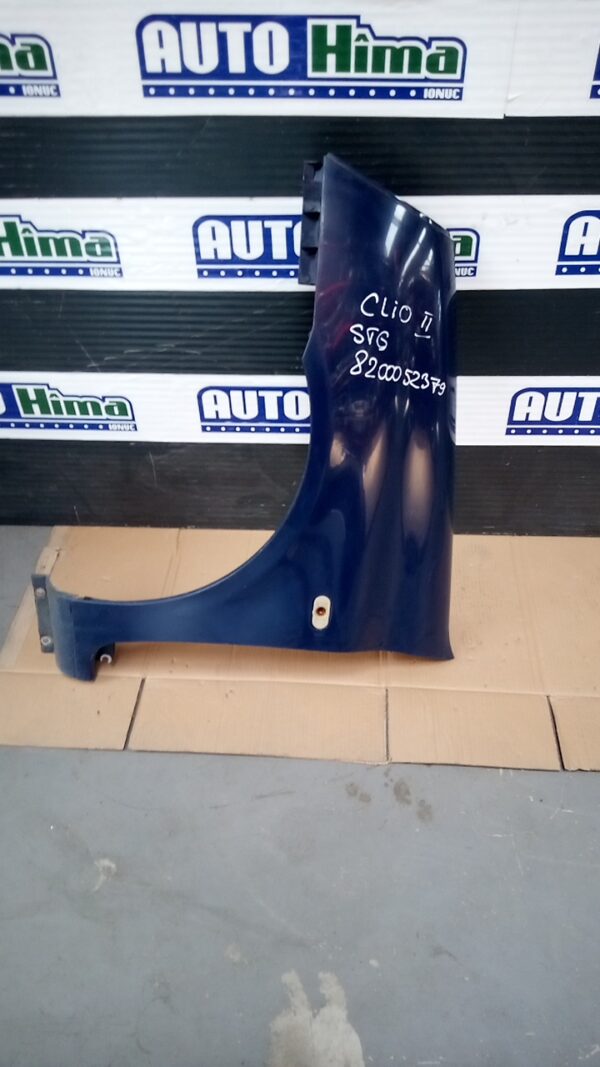 Aripa fata stanga albastra inchis RENAULT Clio II 1998-2004
