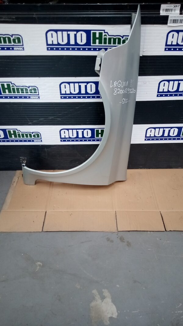 Aripa fata stanga argintie RENAULT Laguna II 2001-2007
