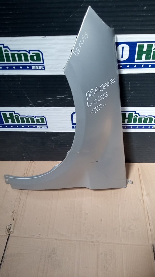 Aripa fata stanga argintie MERCEDES B-Class W245 2005-2011