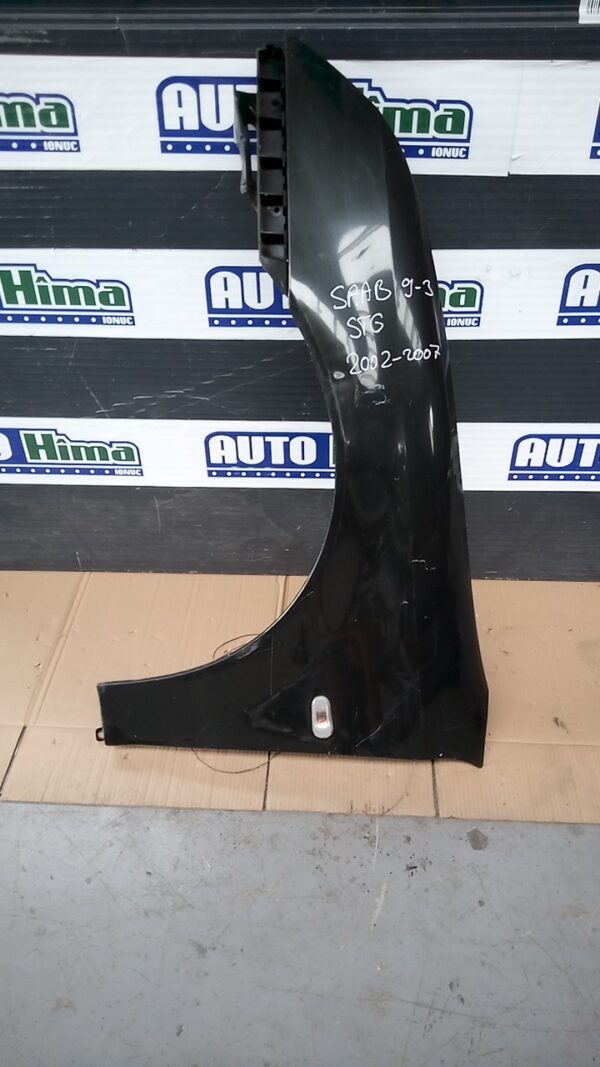 Aripa fata stanga neagra SAAB 9-3 YS3F 2002-2014