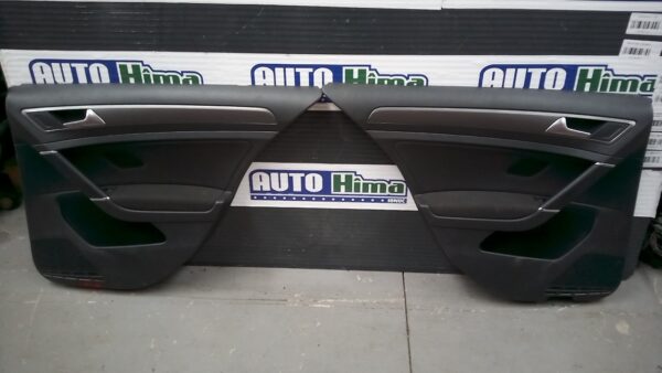 Set fete uși spate negre VOLKSWAGEN Golf 7 2012-2020