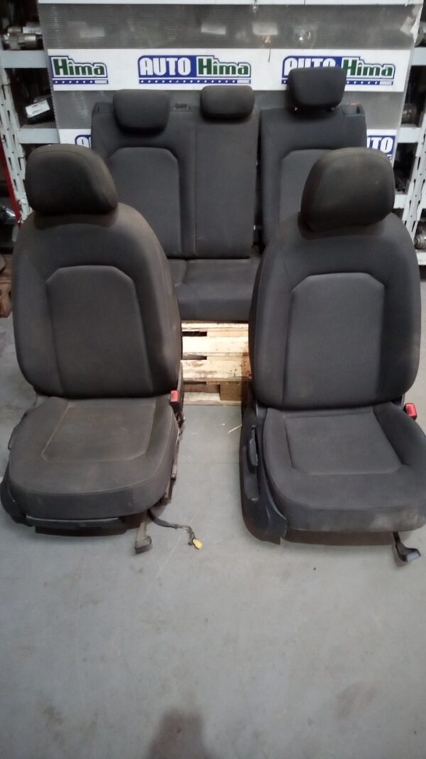 Set scaune fata-spate negre AUDI A3 8V 2013-2019