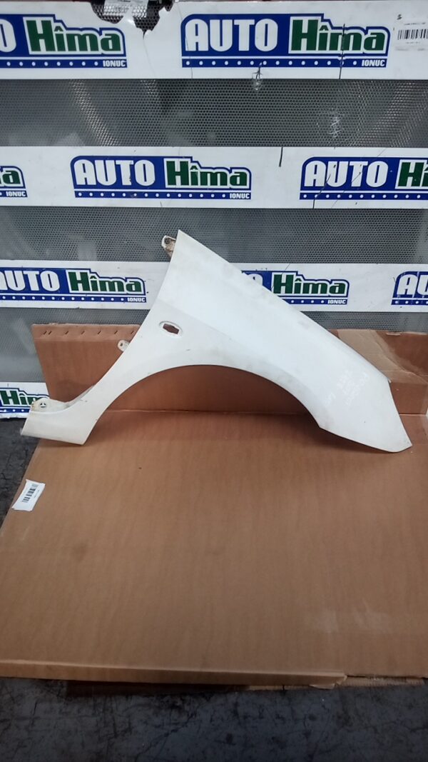 Aripa fata dreapta Albă PEUGEOT 307 2001-2011