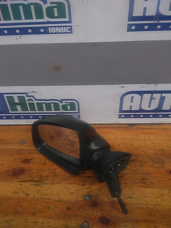 Oglinda retrovizoare manuala stanga DACIA Logan MK1 2004-2012 (Neagra)