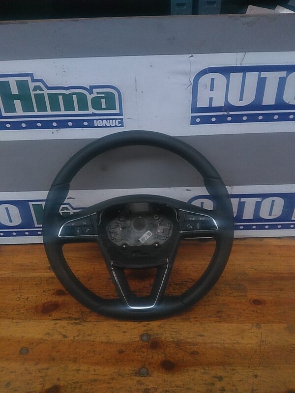 Volan din piele in 3 spite cu comenzi SEAT Toledo KG 2012-2018