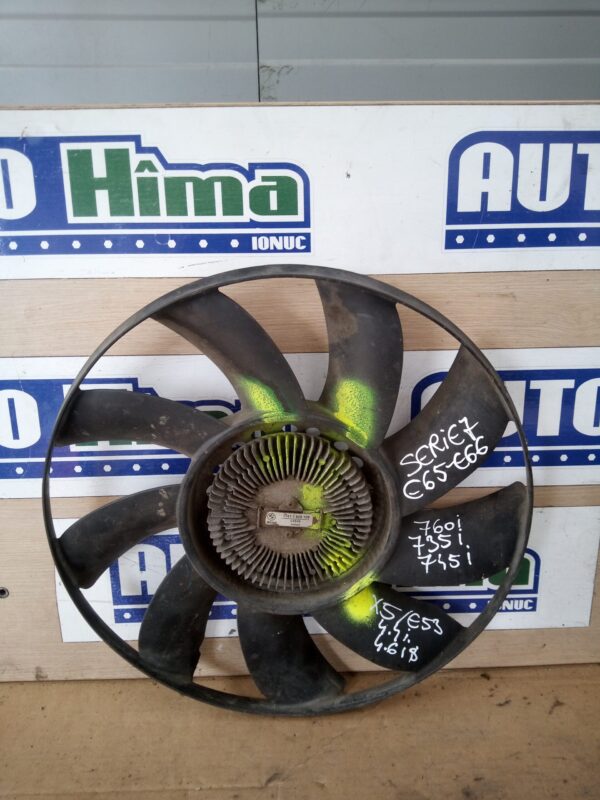 Vascocupla racire + paleta ventilator BMW Seria VII E65 2001-2008