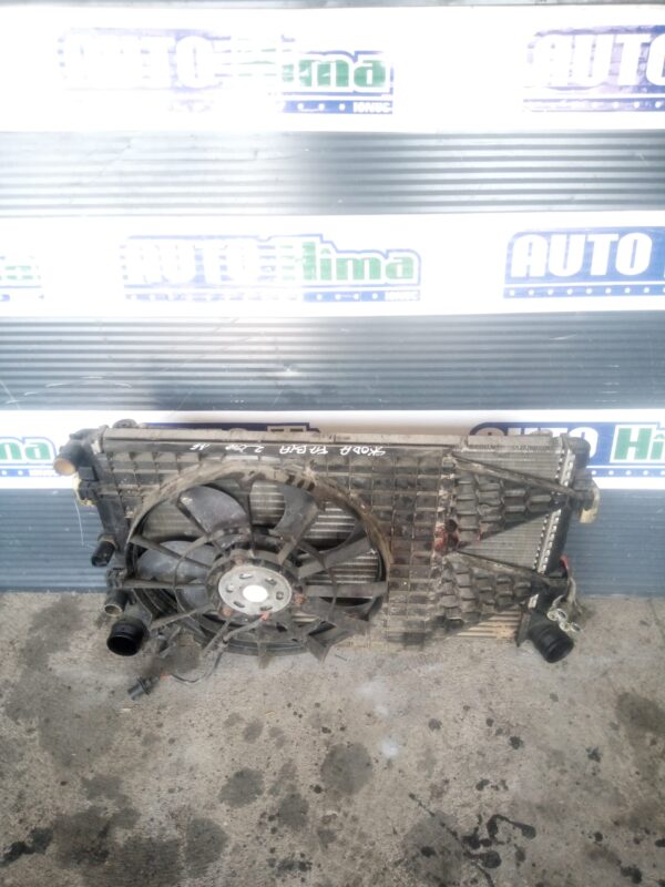 Ansamblul radiatoare + Termocupla SKODA Fabia II 5J 2006-2014 1.6TDI