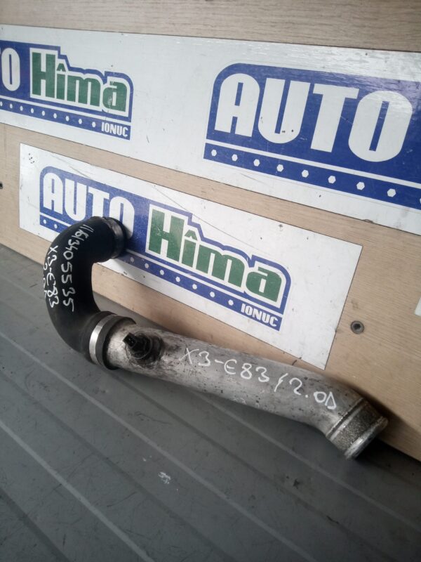 Teava furtun aer intercooler model cu senzor BMW X3 E83 2003-2010 2.0D