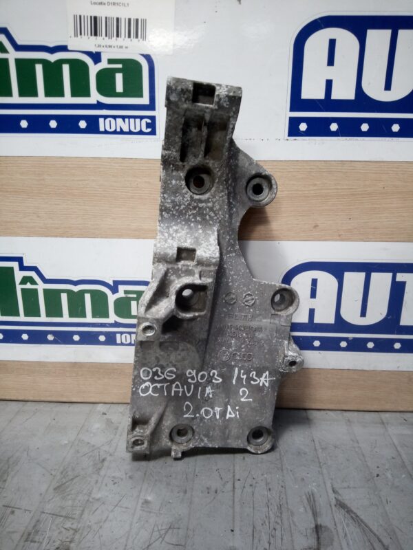 Suport accesorii motor Skoda Octavia 2 1Z 03G903143A 2.0TDI(Aluminiu)