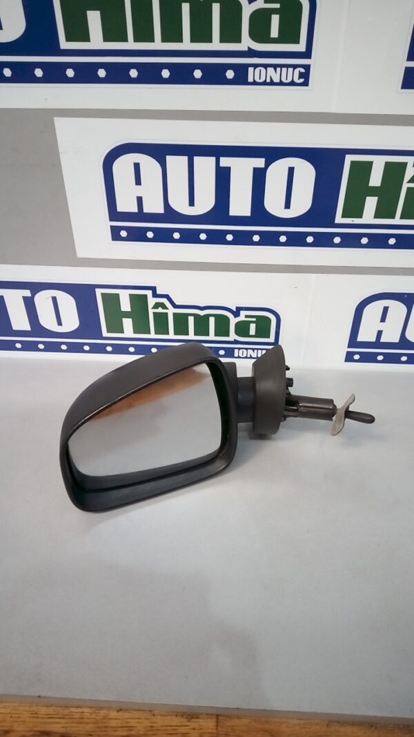 Oglinda retrovizoare manuala stanga E9024363 (Neagra) Dacia Logan MK1  2004-2012