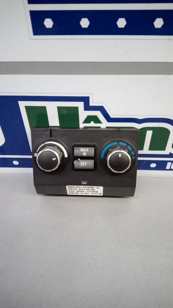 Climatronic spate 6411 6979545-01 BMW Seria 7 E65  2001-2008