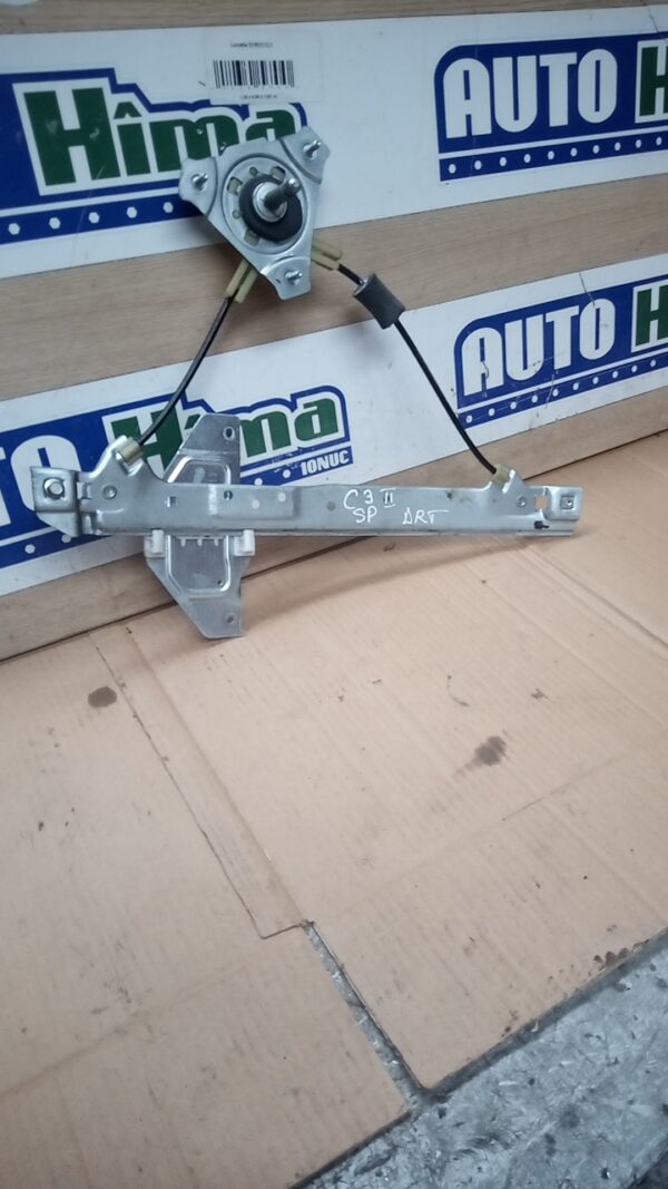 Macara geam usa spate dreapta manuala fara cod Citroen C3 II SC  2010-2016