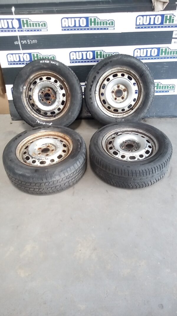 Jante tabla 215/70R16 6.5Jx16 ET52 / 5×115 interior  65mm  MAZDA MPV II (LW)  1999-2006
