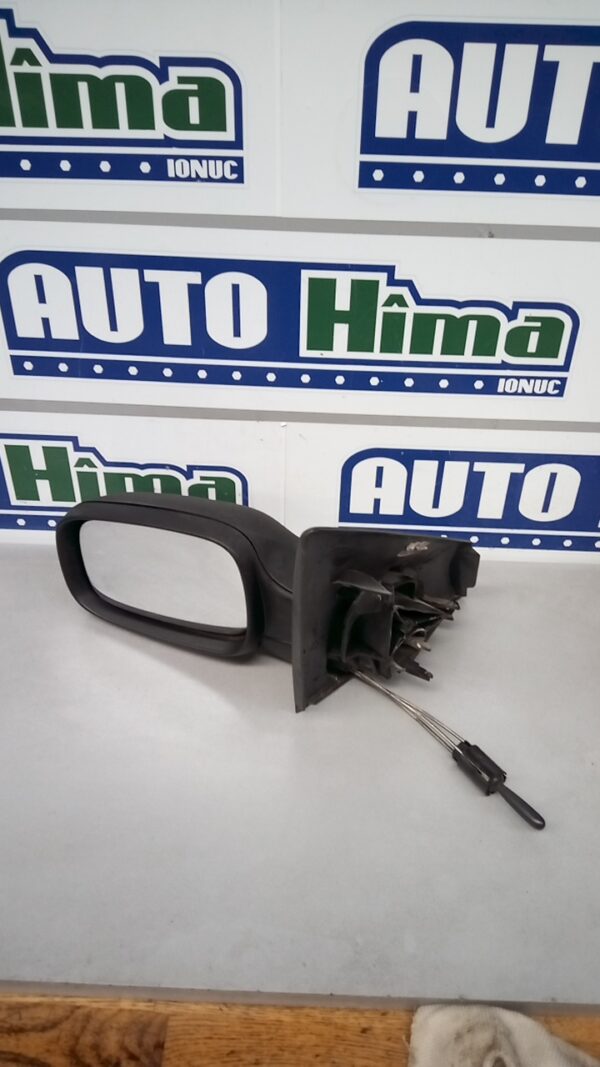 Oglinda retrovizoare manuala stanga E9011105 (Neagra) Renault Megane 2  2002-2009