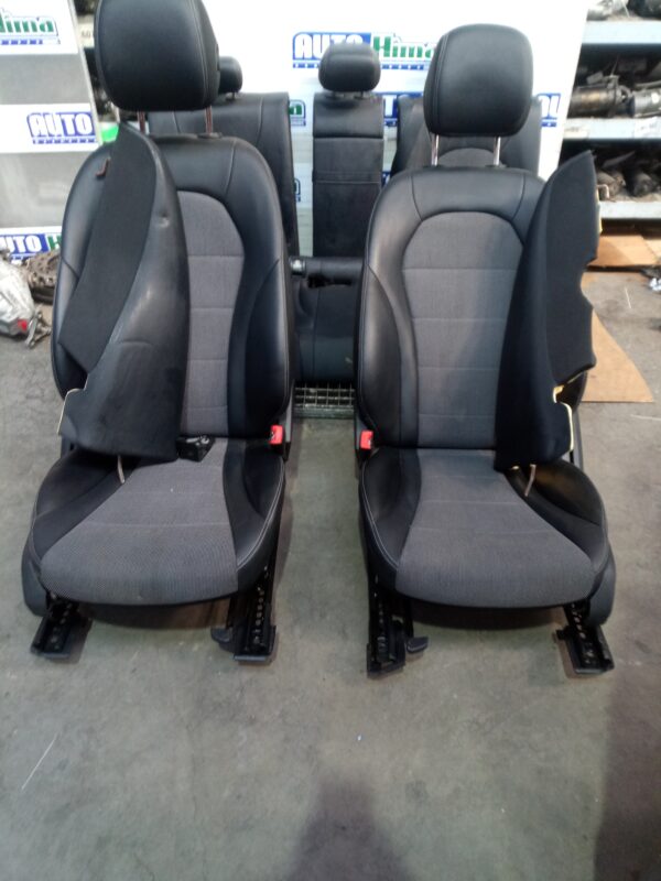 Set scaune fata-spate fara cod (Negre) Mercedes-Benz C-Class W205 2013-prezent