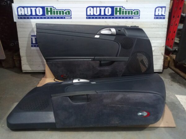 Set fete usi fara cod (Piele neagre) Porsche Boxster (987) 2004-2012