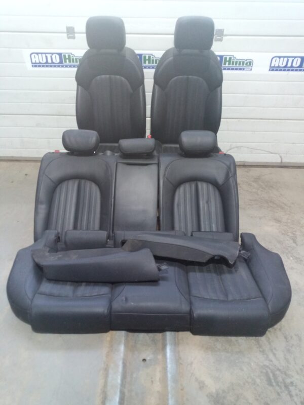 Set scaune fata-spate fara cod (Piele neagra) Audi A7 (4GA  4GF)  2010-2018