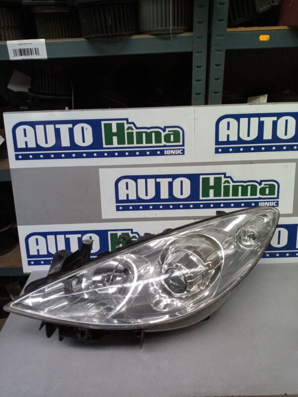 Far stanga cu lupa fara cod PEUGEOT 307  2001-2011
