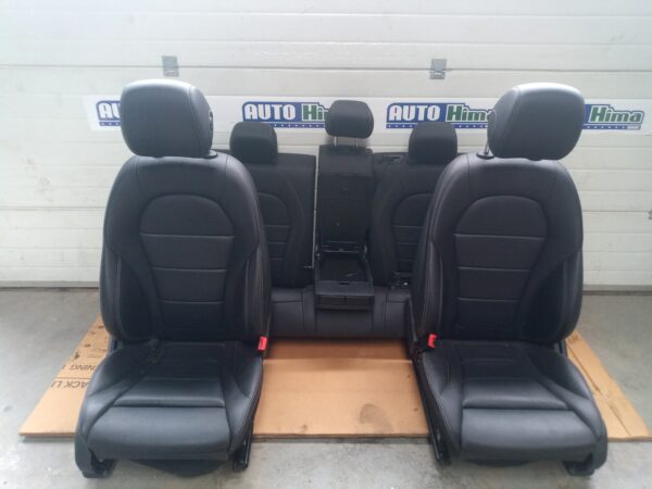Interior scaune fata-spate fara cod (Piele neagra) Mercedes-Benz GLC (X253)  2015-2022