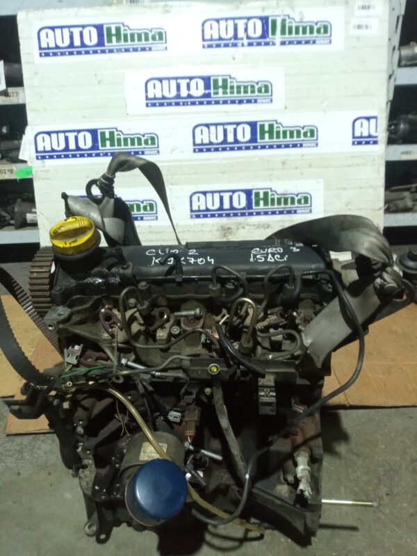 MOTOR 1.5DCI COD K9K704 (Euro 3) Renault Clio 2  1998-2004