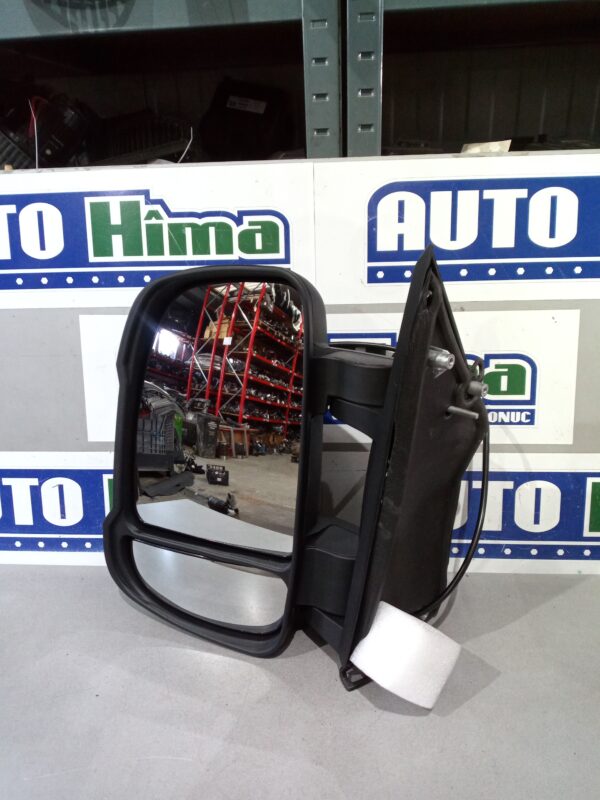 Oglinda retrovizoare manuala stanga cu semnalizare E4044618 (Neagra) (Noua) FIAT Ducato 3  2006-prezent