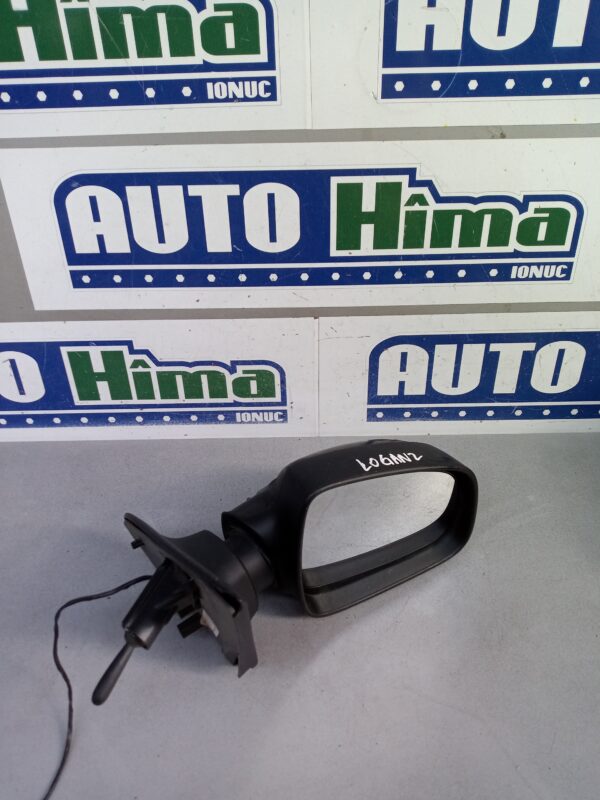 Oglinda retrovizoare manuala dreapta E190212007 (Neagra) (Lipsa capac) Dacia Logan MK2  2012-2020