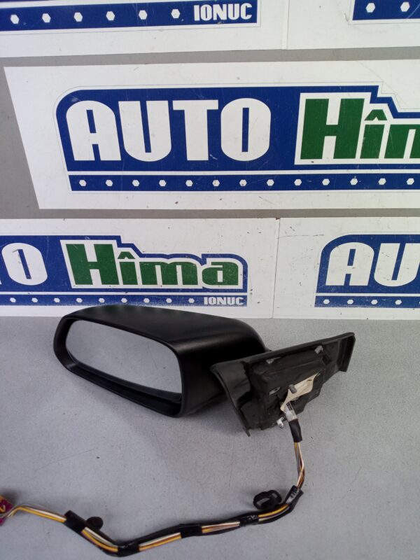Oglinda retrovizoare electrica stanga cu semnalizare E9014245 (Neagra) Skoda Octavia 2 1Z  2004-2013
