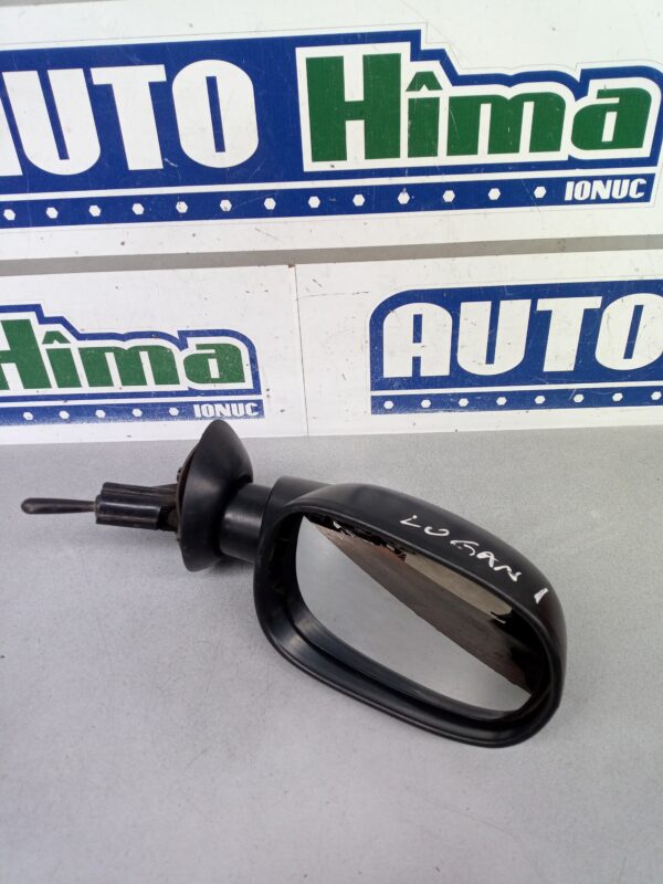 Oglinda retrovizoare manuala dreapta E11026309 (Neagra) Dacia Logan MK1 2004-2012
